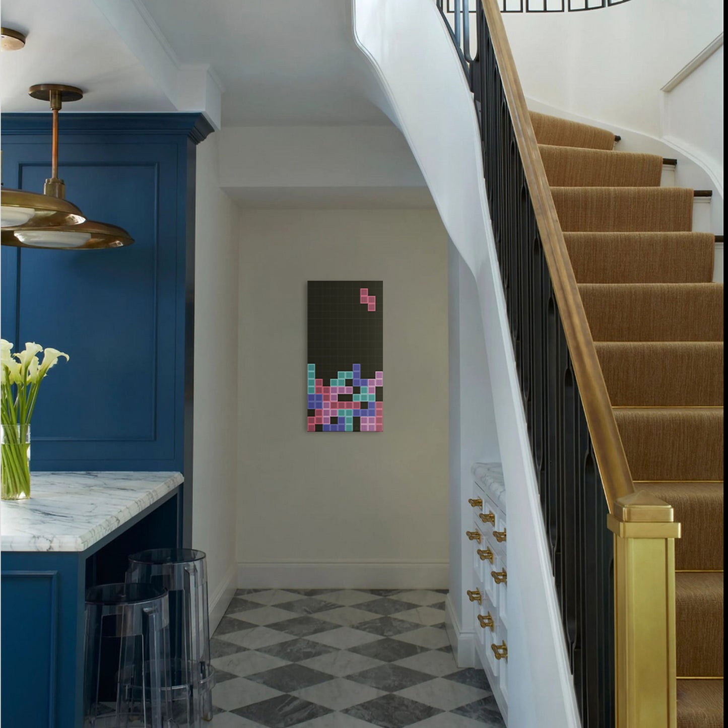 Tetrix | Lienzo decorativo